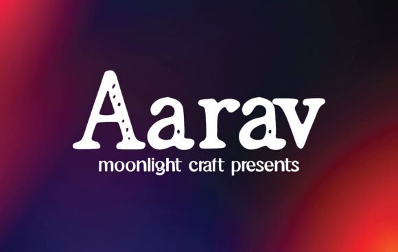 Aarav Font: Handwritten Elegance for Designers