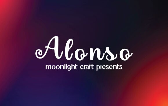 Alonso Handwritten Font