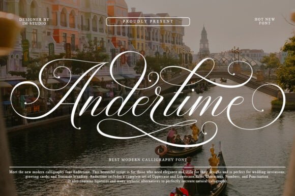 Andertime Font for Web Design