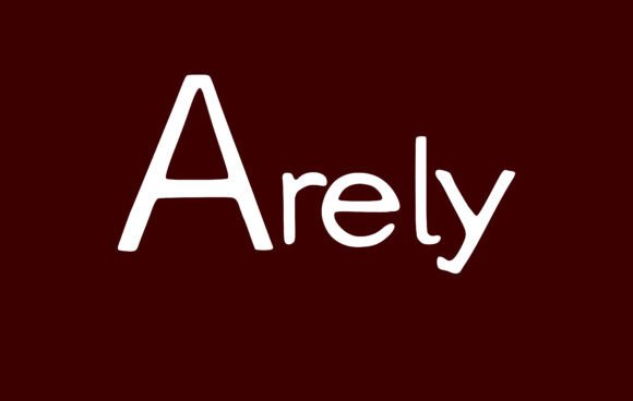 Arely: A Romantic Handwritten Font for Business