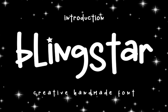 Blingstar Font for Web Design