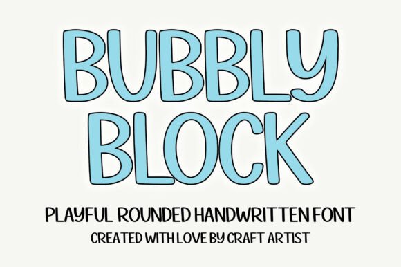Bubbly Block Font Review