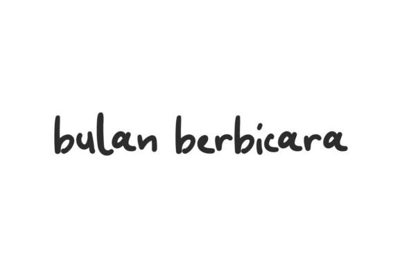Bulan Berbicara Font for Business Branding