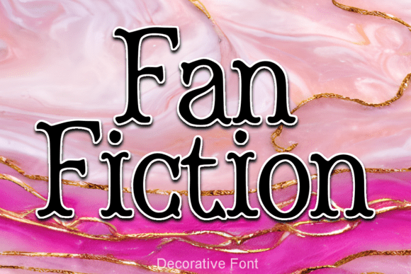 Fanfiction Font for Creative Projects