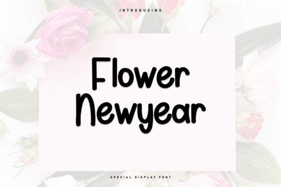 Flower Newyear Font Review