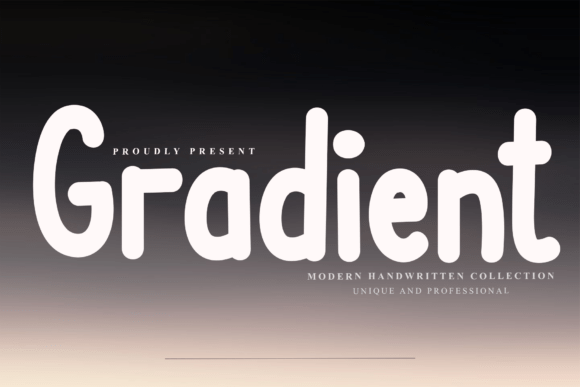 Gradient Font for Web Design