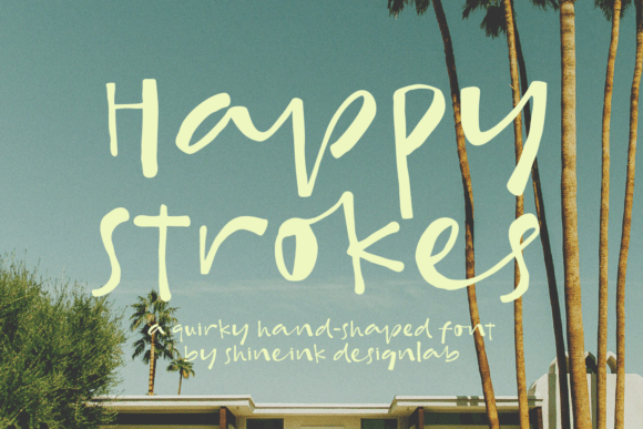 Happy Strokes Font Review
