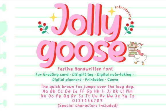 Jolly Goose Font for Creative Projects