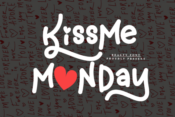 Kissme Monday Font for Business Branding