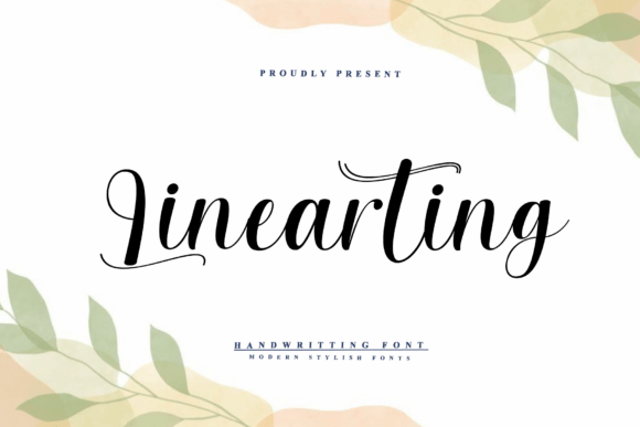 Linearting Font for Creative Projects