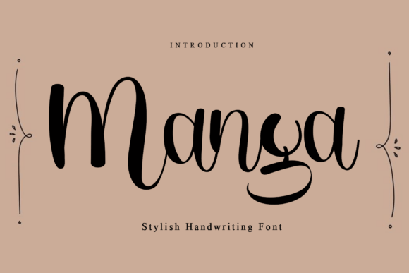 Manga Font for Creative Projects