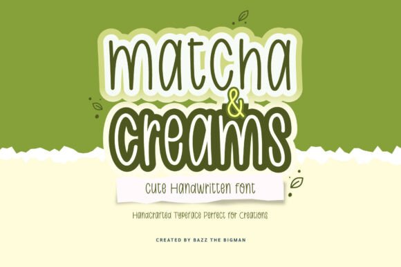 Matcha and Creams Font