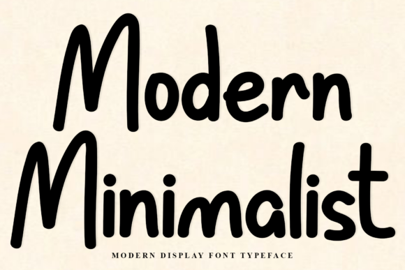 Modern Minimalist Font
