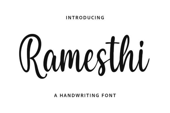 Ramesthi Font for Creative Makers