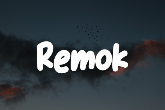 Remok Font for Creative Makers