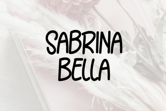 Sabrina Bella Font for Business Branding