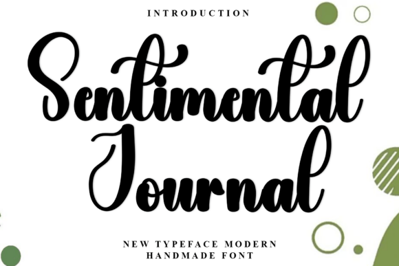 Sentimental Journal Font for Holiday Campaigns