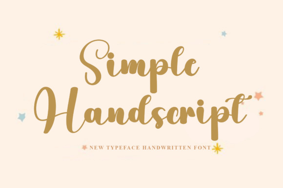 Simple Handscript Font for Creative Campaigns