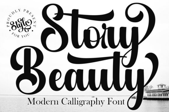 Story Beauty Font for Elegant Branding