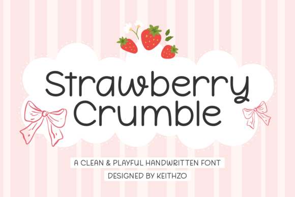 Strawberry Crumble Font Review