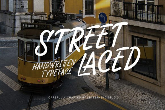 Street Laced Font for Bold Branding