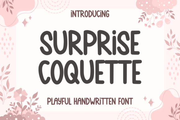 Surprise Coquette Font for Web Design