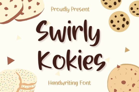 Swirly Kokies Font for Web Design