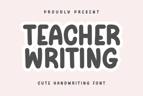 Teacher Writing Font Review
