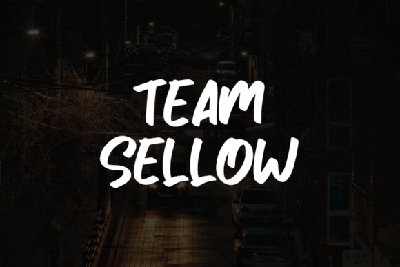 Team Sellow Font for Web Design