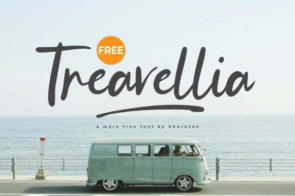 Travellia: A Handwritten Font for Editorial Magic