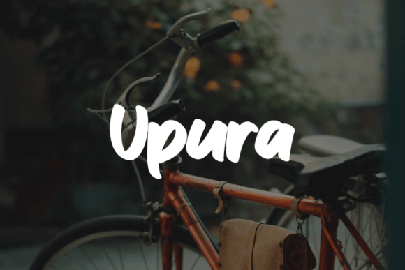 Upura Font for Creative Projects