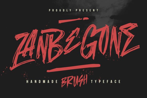 Zanbe Gone Font for Bold Editorial Design